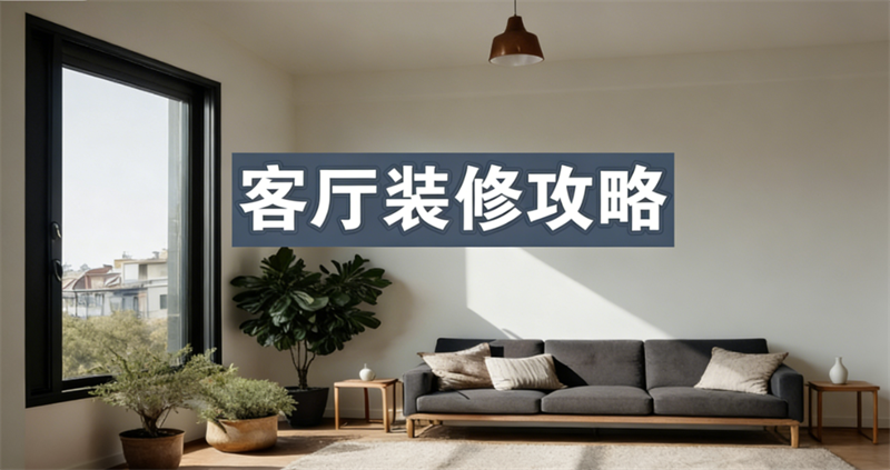 客厅装修全攻略：从电视墙到山水画，打造理想生活空间